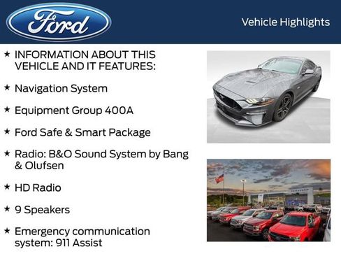 Certified 2020 Ford Mustang GT Premium w/ Ford Safe & Smart Package image 5
