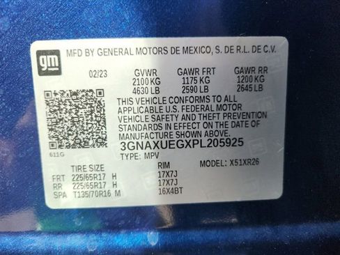 Used 2023 Chevrolet Equinox LT AWD/4WD image 15