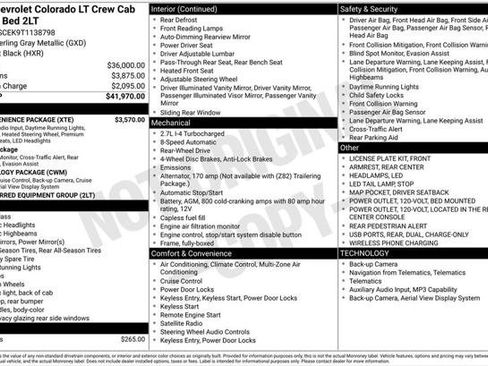 Used 2026 Chevrolet Colorado LT w/ LT Convenience Package RWD image 2