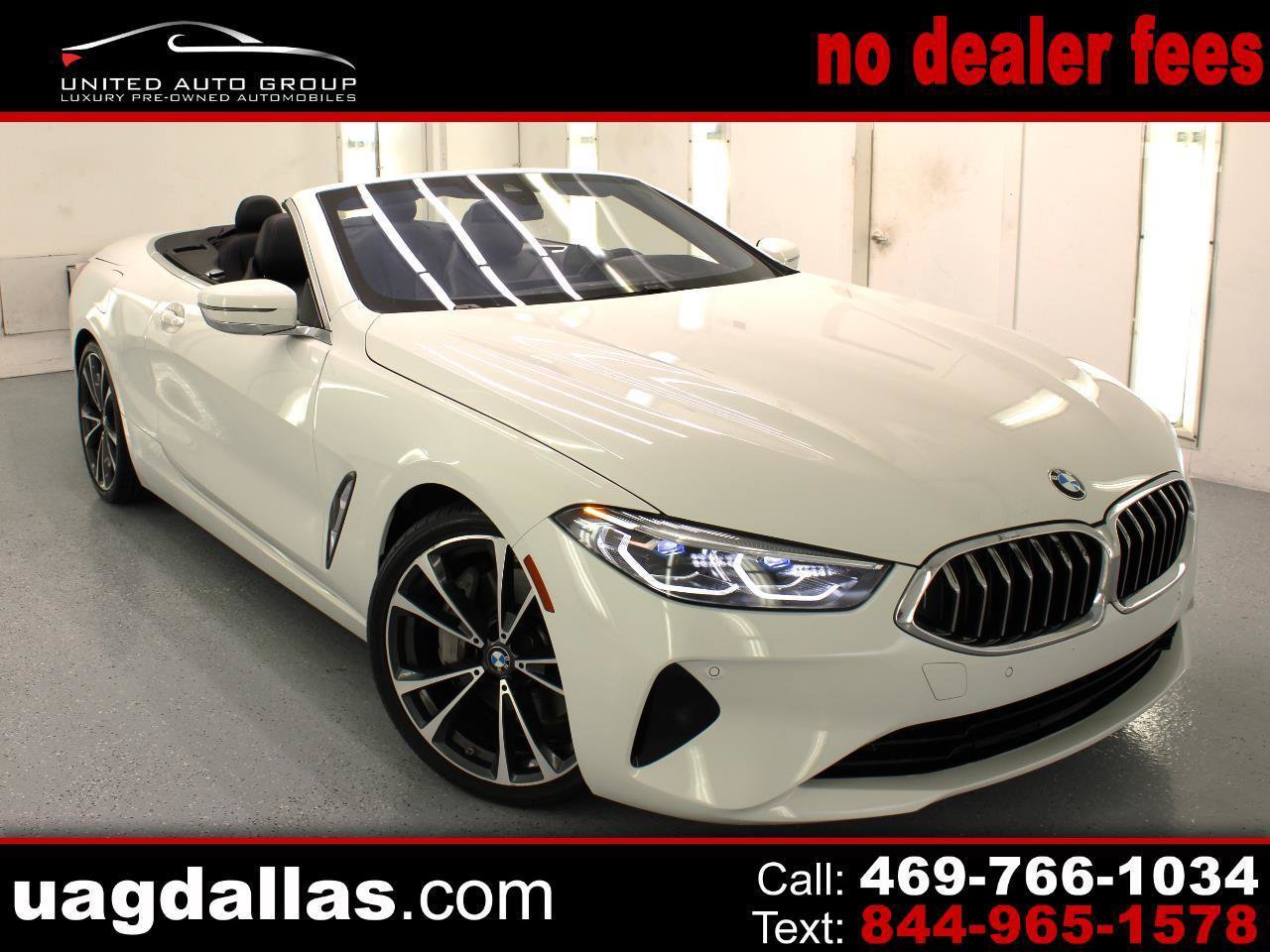 Used 2020 BMW 840i Convertible w/ Driving Assistance Package 2 RWD image 1
