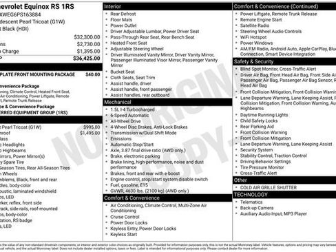 Certified 2023 Chevrolet Equinox RS image 25
