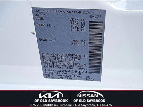 Used 2023 Nissan Altima 2.5 SR w/ SR Premium Package image 17