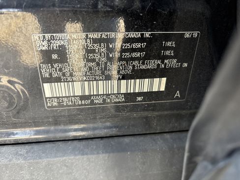 Used 2019 Toyota RAV4 LE w/ All Weather Liner Package image 5