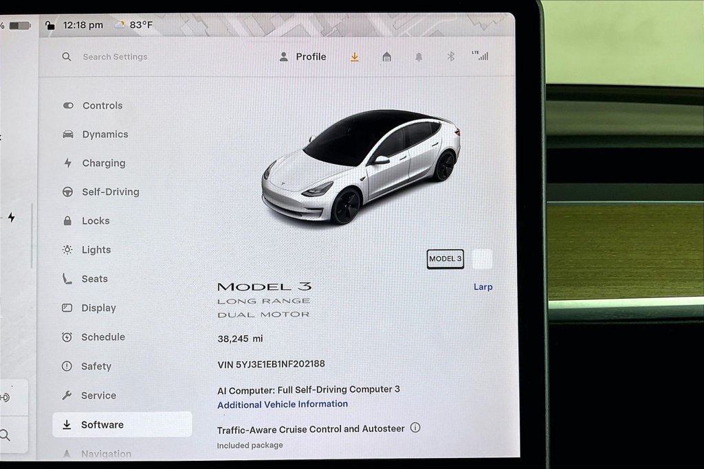 Used 2022 Tesla Model 3 Long Range AWD/4WD image 20