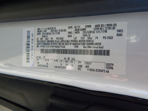 Used 2015 Ford Transit 350 XLT image 30