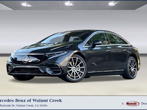 Certified 2022 Mercedes-Benz EQS 580 4MATIC Sedan image 1