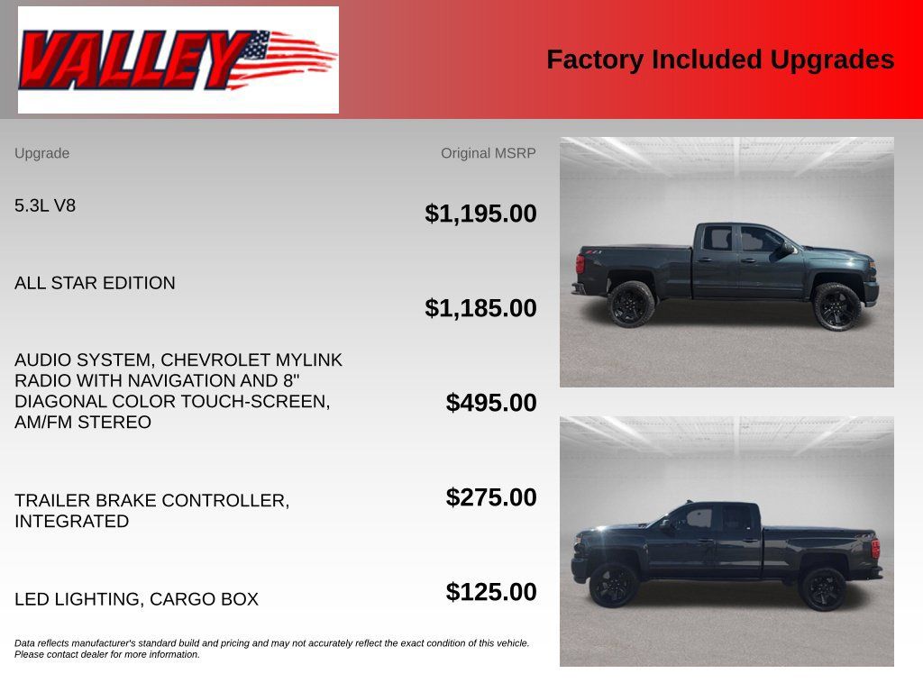 Used 2018 Chevrolet Silverado 1500 LT w/ All Star Edition AWD/4WD image 6