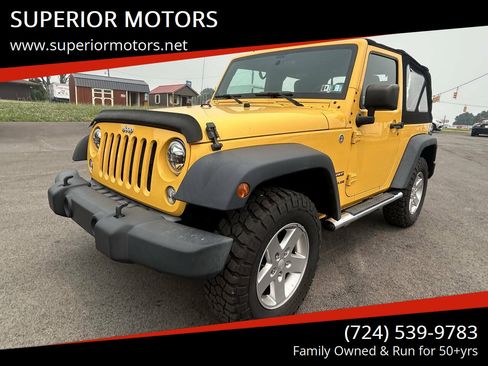 Used 2015 Jeep Wrangler Sport w/ Quick Order Package 24S AWD/4WD image 1