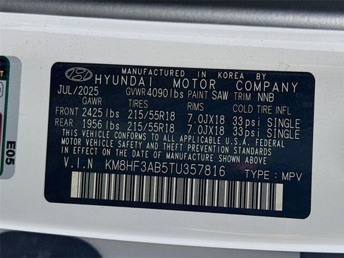 Certified 2026 Hyundai Kona SEL Sport FWD image 31