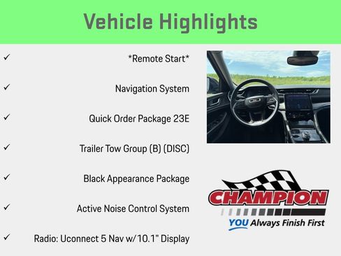 Used 2023 Jeep Grand Cherokee L Limited w/ Black Appearance Package AWD/4WD image 12