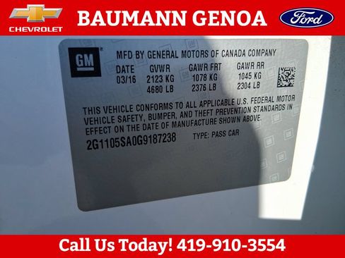 Used 2016 Chevrolet Impala LT w/ Convenience Package FWD image 26
