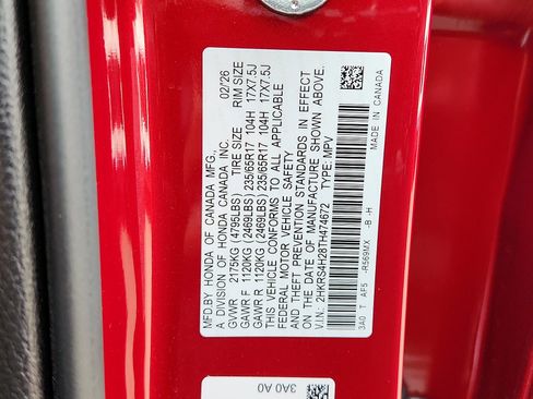 New 2026 Honda CR-V LX image 15