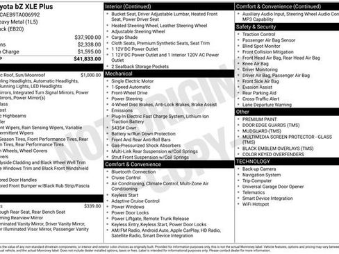Certified 2026 Toyota bZ FWD image 3
