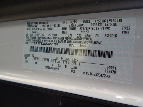 Used 2025 Ford Transit 250 Low Roof w/ Exterior Upgrade Package RWD image 30