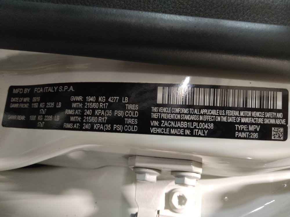 Used 2020 Jeep Renegade Altitude FWD image 33