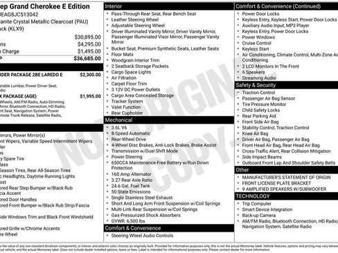 Used 2018 Jeep Grand Cherokee Laredo image 4