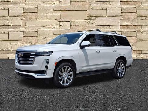 Used 2021 Cadillac Escalade Premium Luxury Platinum w/ Heavy-Duty Trailer Package AWD/4WD image 1