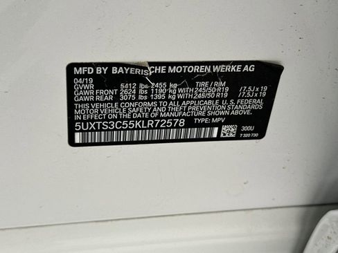 Used 2019 BMW X3 M40i w/ Parking Assistance Package AWD/4WD image 34