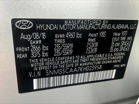 Used 2019 Hyundai Santa Fe AWD image 29