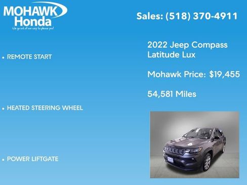 Used 2022 Jeep Compass Latitude image 14