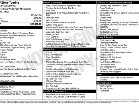 Used 2017 MAZDA MAZDA6 Touring image 4