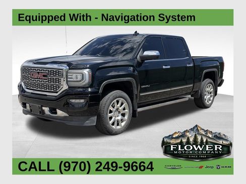 Used 2016 GMC Sierra 1500 Denali w/ Enhanced Driver Alert Package AWD/4WD image 1