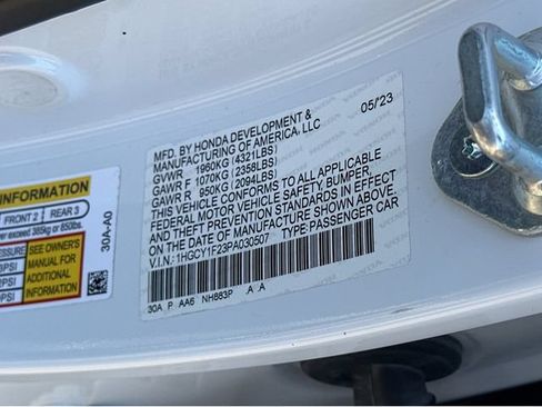Used 2023 Honda Accord LX image 33