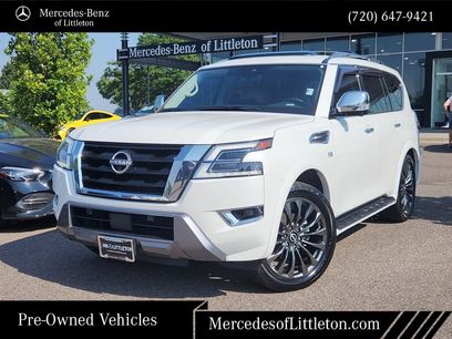 Used 2022 Nissan Armada Platinum w/ Captain's Chairs Package