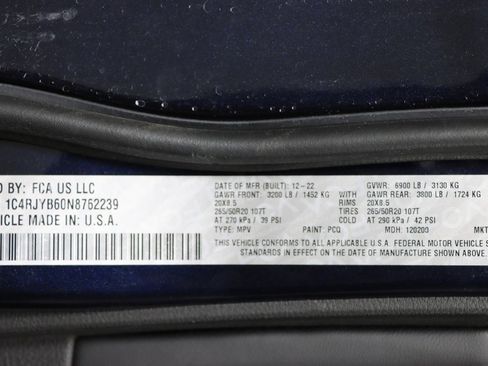 Used 2022 Jeep Grand Cherokee Limited 4xe image 48