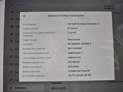 Used 2023 Tesla Model Y Long Range AWD/4WD image 3