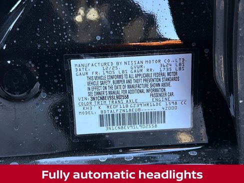 New 2025 Nissan Versa SV w/ Trunk Package image 32