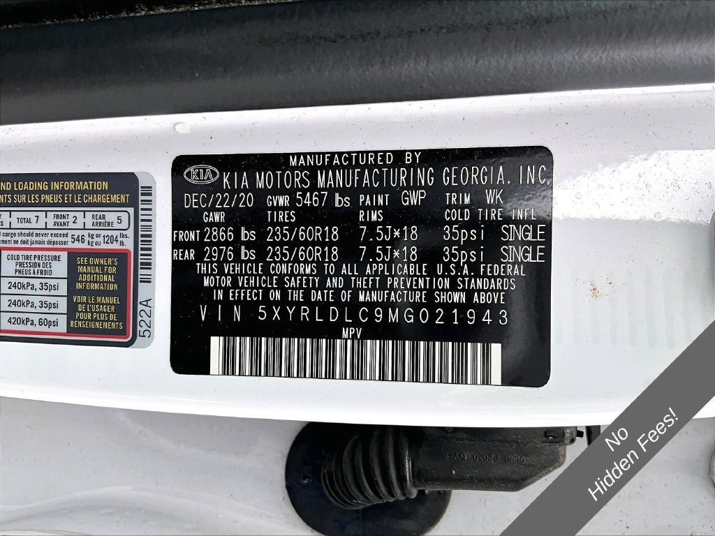 Used 2021 Kia Sorento S AWD/4WD image 29