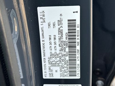 Certified 2024 Toyota Tacoma Trailhunter image 57