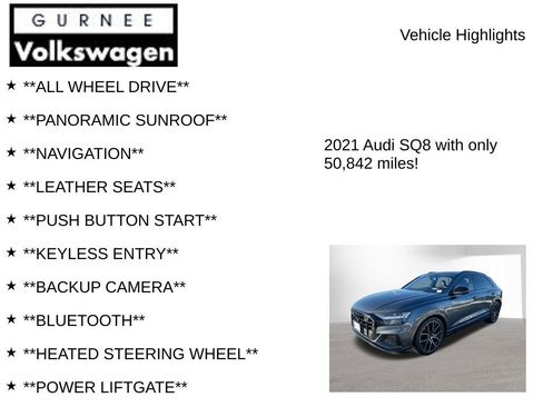 Used 2021 Audi SQ8 Prestige w/ Prestige Package image 8