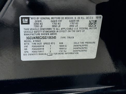 Used 2016 Chevrolet Silverado 1500 LT w/ All Star Edition image 39