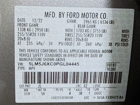 Used 2023 Lincoln Aviator AWD w/ Premium Package image 33