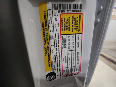 Used 2020 Ford F150 Lariat w/ Equipment Group 502A Luxury image 23