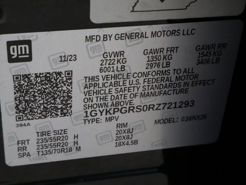 Certified 2024 Cadillac XT6 Sport w/ Technology Package image 29