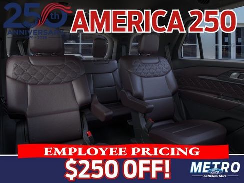 New 2026 Ford Explorer Platinum w/ LUX Leather Package AWD/4WD image 11