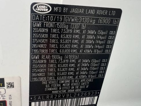 Used 2020 Land Rover Discovery HSE AWD/4WD image 34