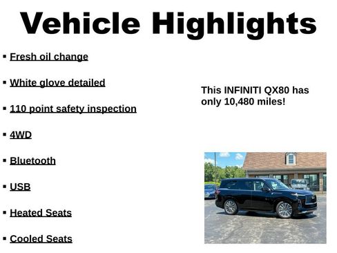 Used 2025 INFINITI QX80 Luxe AWD/4WD image 10