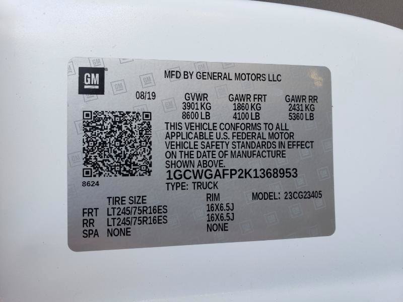 Used 2019 Chevrolet Express 2500 RWD image 22