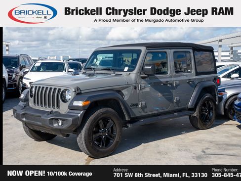 Used 2020 Jeep Wrangler Unlimited Sport image 1