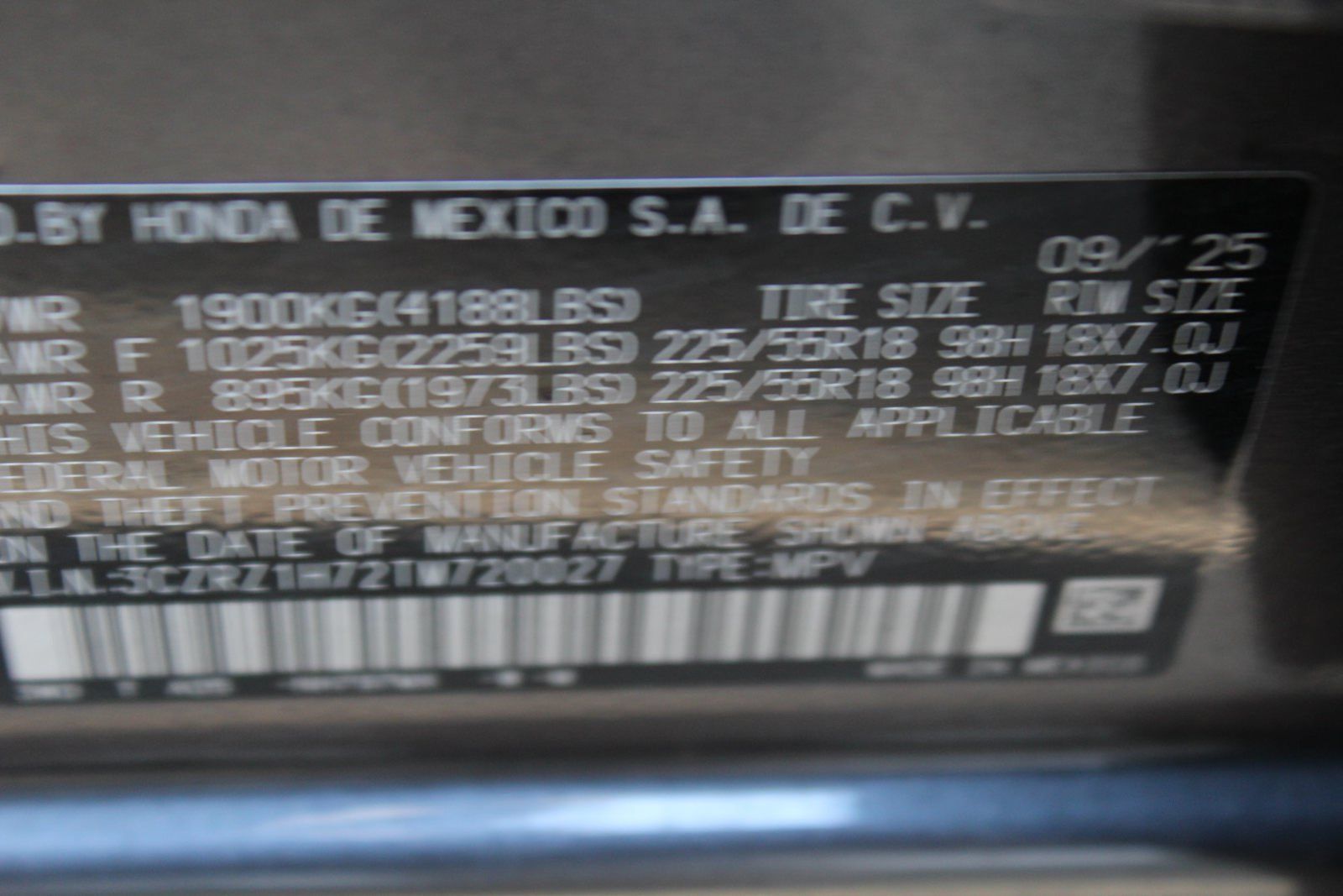 Used 2026 Honda HR-V EX-L image 25