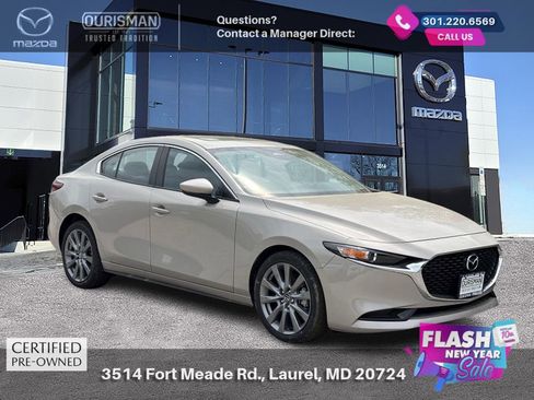 Certified 2025 MAZDA MAZDA3 s image 1