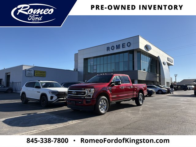 Certified 2022 Ford F350 Platinum w/ FX4 Off-Road Package AWD/4WD image 1