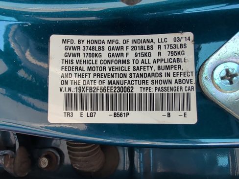 Used 2014 Honda Civic LX image 39