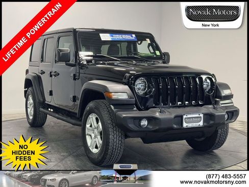 Used 2022 Jeep Wrangler Unlimited Sport AWD/4WD image 1