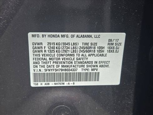 Used 2017 Honda Pilot EX-L image 16