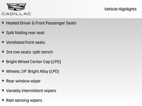 New 2025 Cadillac Escalade IQ Luxury 1 w/ LPO, Radiant Package image 33